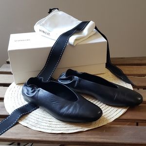 Vince ♡ Black ballet flats
